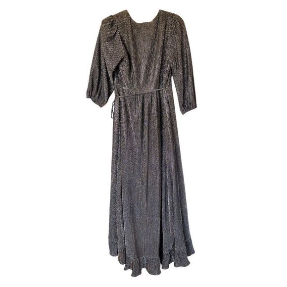 Sugarlips Women's Marly Shimmer Abelia Hi Low Wrap Dress size Small - Picture 11 of 16